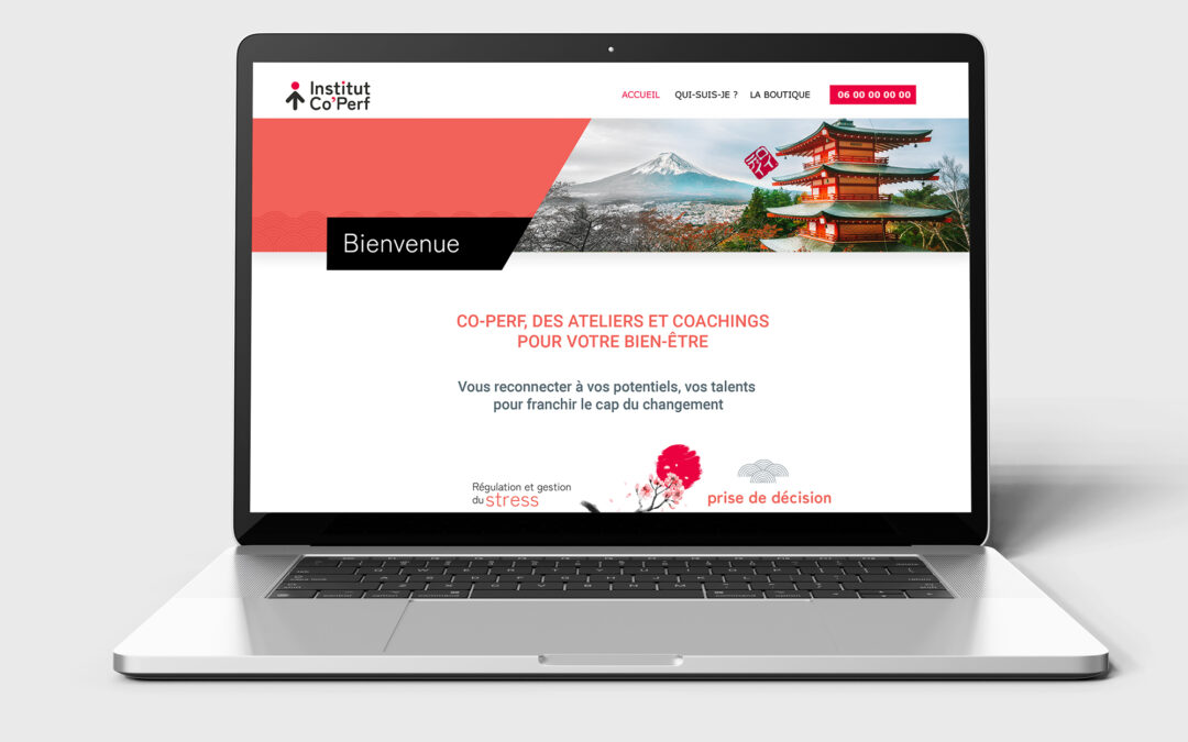 Institut Co’perf web design